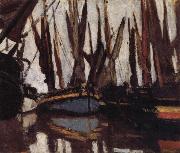 Claude Monet Fishing Boats Germany oil painting artist